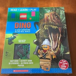 NEW 🦖 LEGO Dinosaur read learn play set ages 6+